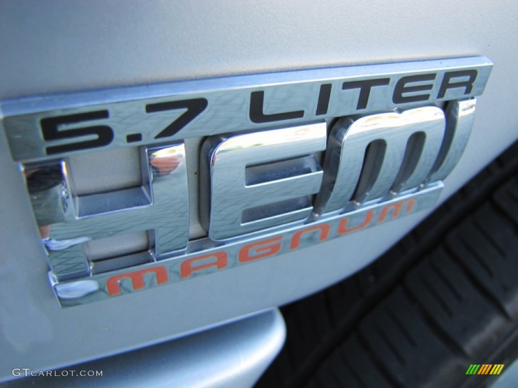 2005 Ram 1500 SLT Regular Cab - Bright Silver Metallic / Dark Slate Gray photo #10