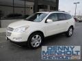 2011 White Diamond Tricoat Chevrolet Traverse LTZ AWD  photo #1