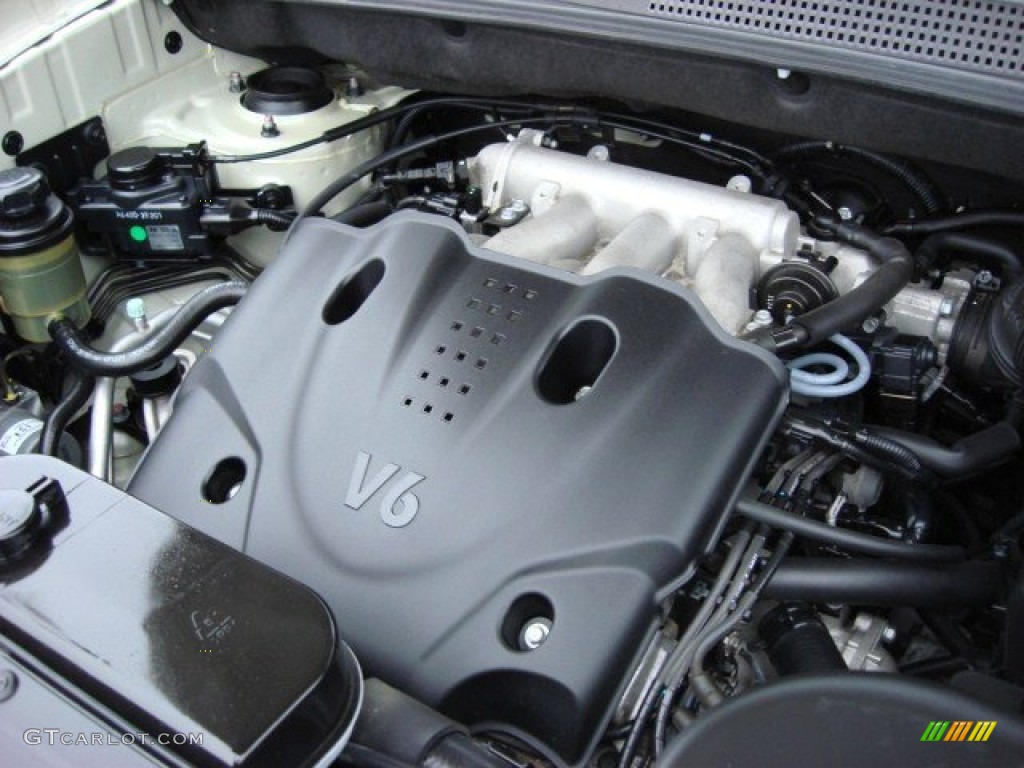2008 Hyundai Tucson SE 2.7 Liter DOHC 24-Valve VVT V6 Engine Photo #55830254