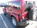 2011 Deep Cherry Red Jeep Wrangler Unlimited Sahara 4x4  photo #2