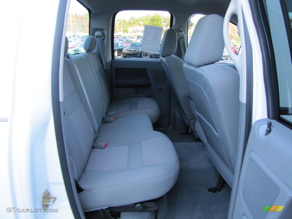 Medium Slate Gray Interior 2007 Dodge Ram 1500 SLT Quad Cab Photo #55831238