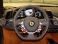 2010 Ferrari 458 Cuoio Interior Steering Wheel Photo