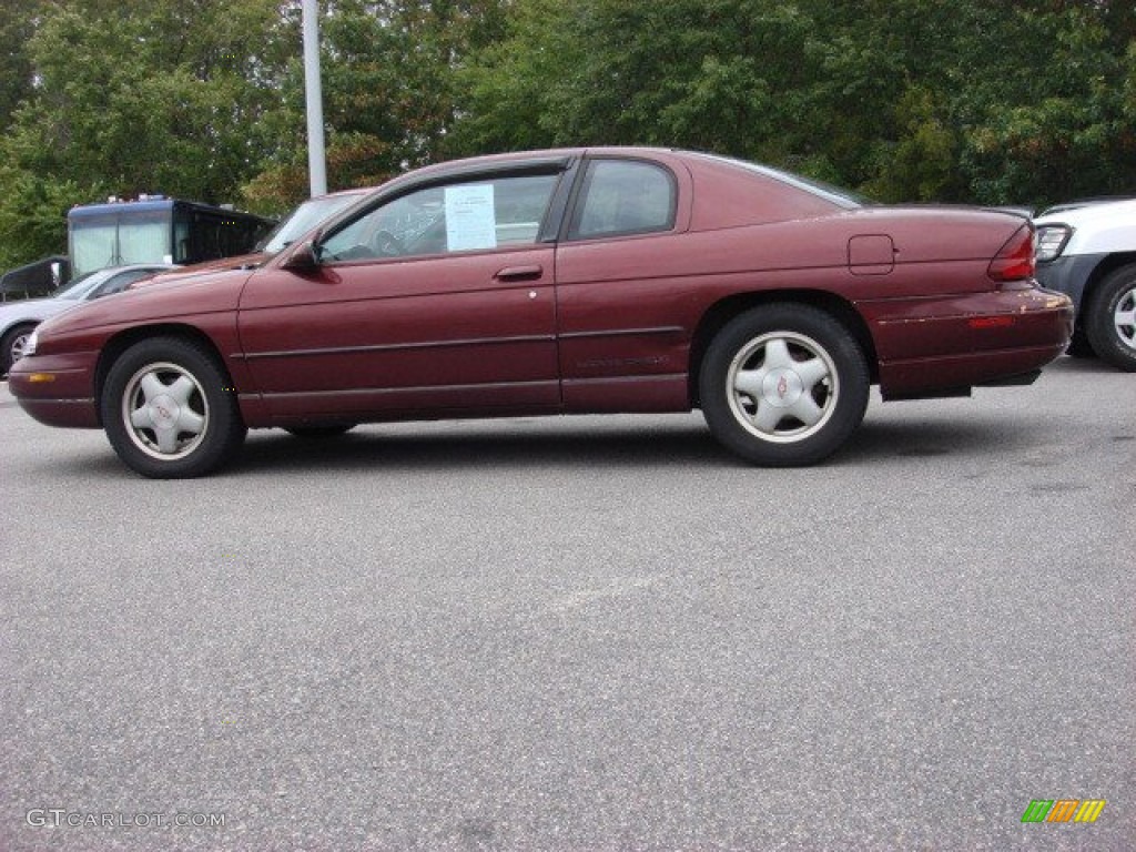 Dark Carmine Red Metallic 1996 Chevrolet Monte Carlo Z34 Exterior Photo #55832507