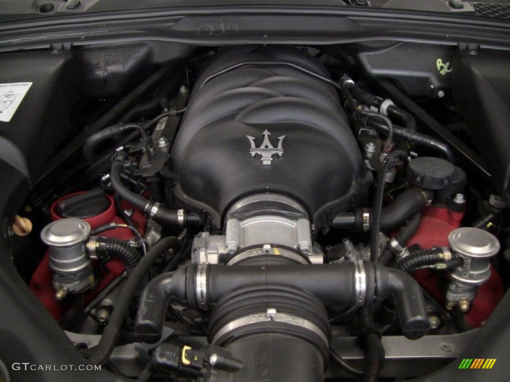 2010 Maserati GranTurismo Convertible GranCabrio 4.7 Liter DOHC 32-Valve VVT V8 Engine Photo #55832555