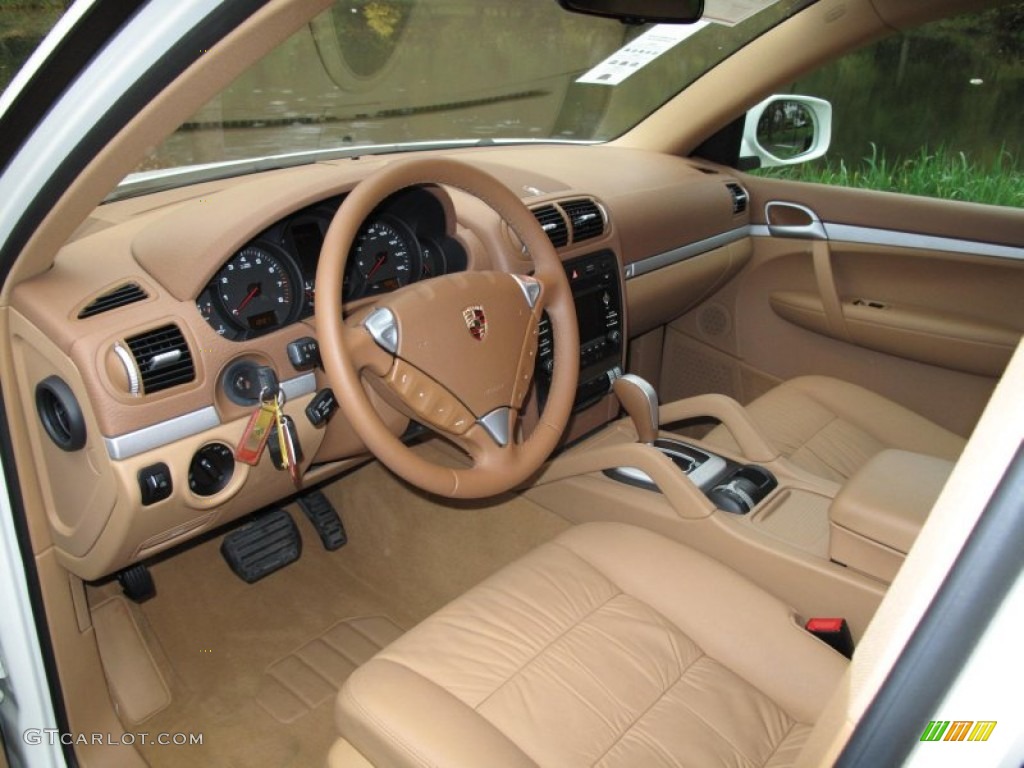 Havanna/Sand Beige Interior 2009 Porsche Cayenne Tiptronic Photo #55832693