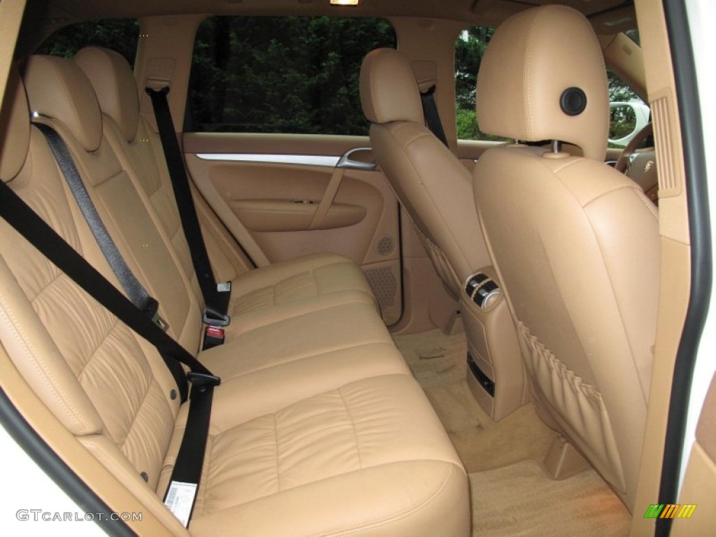 2009 Cayenne Tiptronic - Sand White / Havanna/Sand Beige photo #16