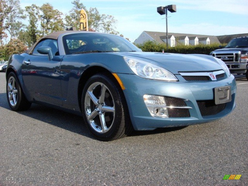 2007 Sky Roadster - Bluestone / Tan photo #1