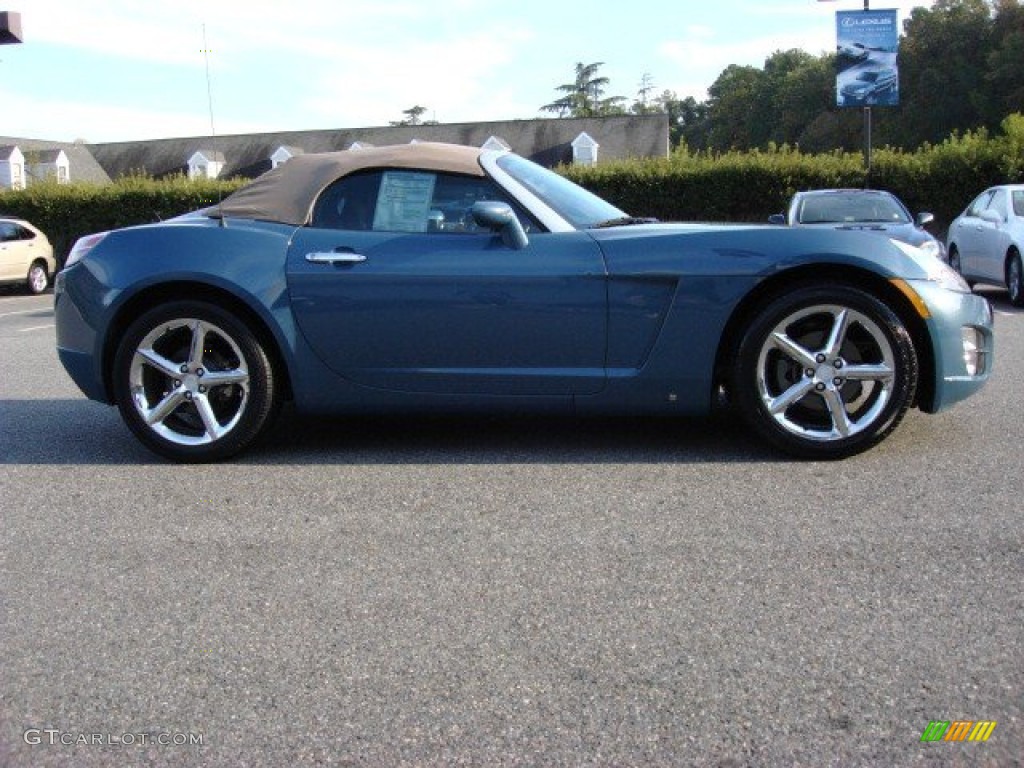 2007 Sky Roadster - Bluestone / Tan photo #3