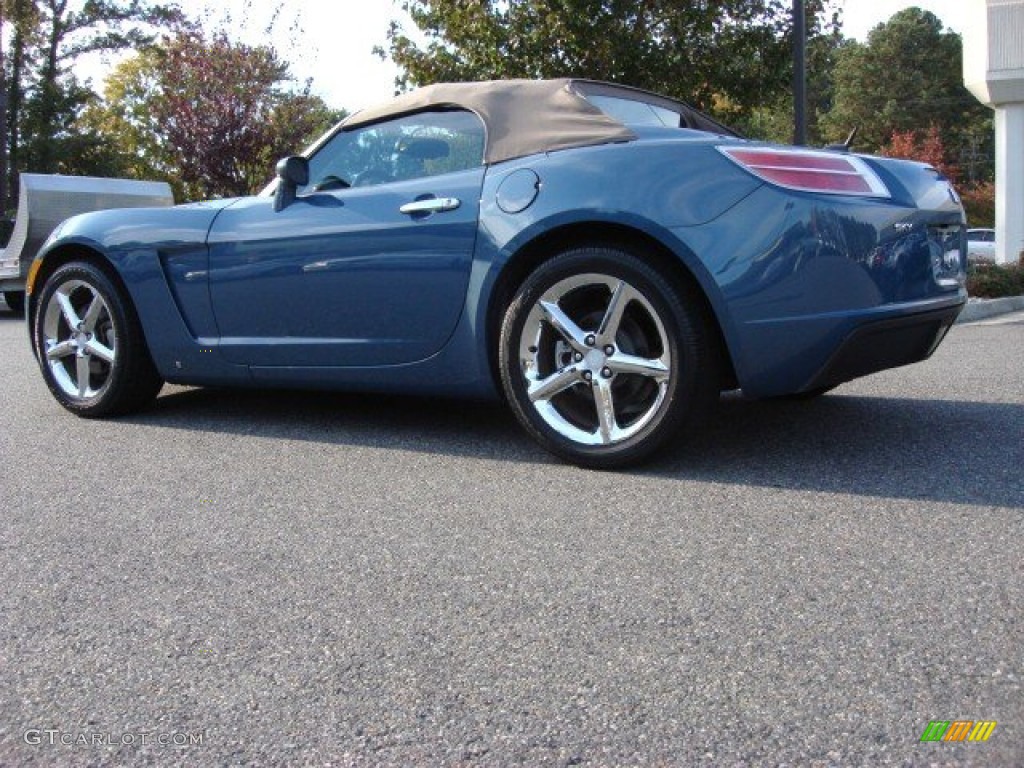 2007 Sky Roadster - Bluestone / Tan photo #5