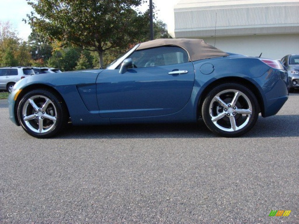 2007 Sky Roadster - Bluestone / Tan photo #6