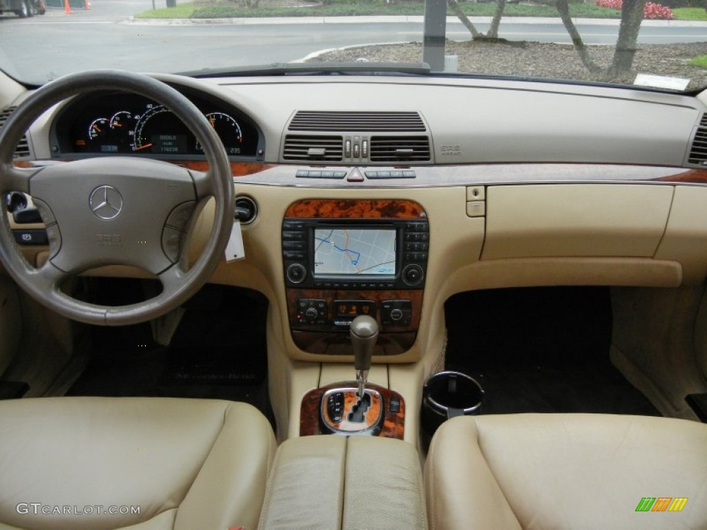 2003 Mercedes-Benz S 500 Sedan Java Dashboard Photo #55833278