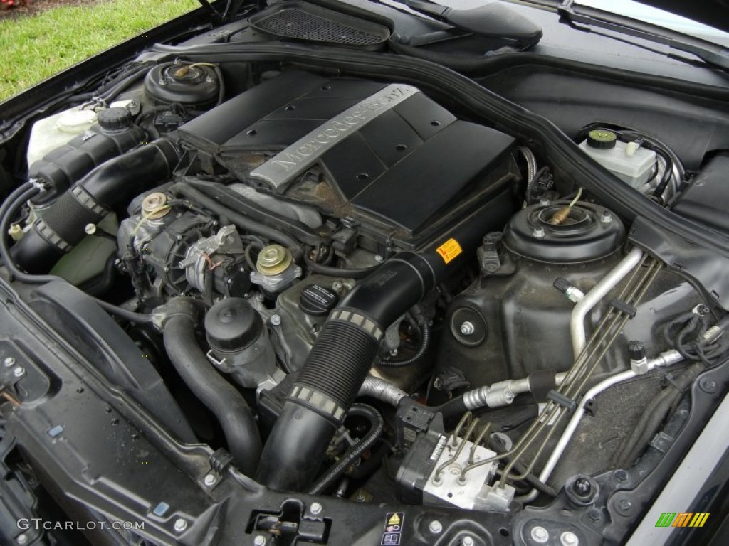 2003 Mercedes-Benz S 500 Sedan Engine Photos