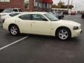 2008 Cool Vanilla Clear Coat Dodge Charger SE  photo #2