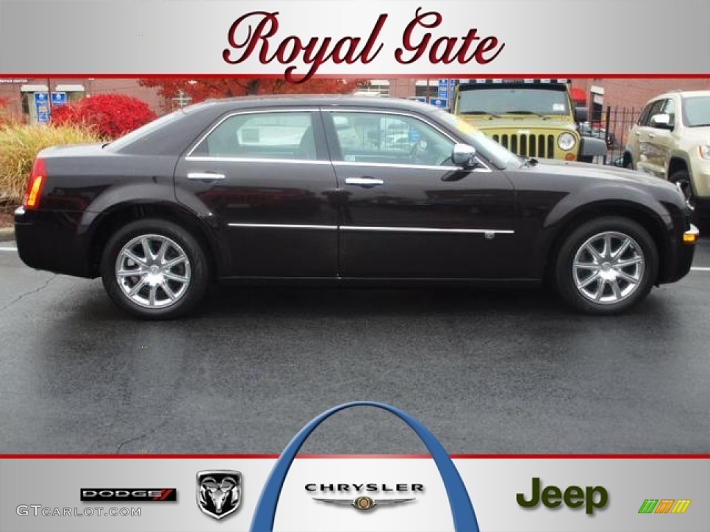 2010 300 C HEMI - Dark Cordovan Pearl / Dark Slate Gray photo #1