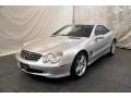 Iridium Silver Metallic 2006 Mercedes-Benz SL 500 Roadster Exterior