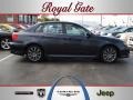 Obsidian Black Pearl 2009 Subaru Impreza WRX Sedan