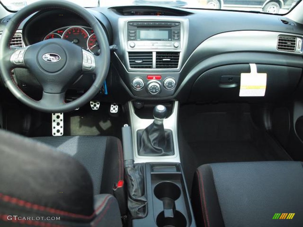 2009 Impreza WRX Sedan - Obsidian Black Pearl / Carbon Black photo #10