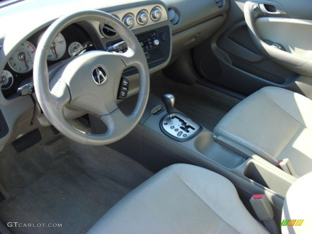 Titanium Interior 2002 Acura RSX Sports Coupe Photo #55835074