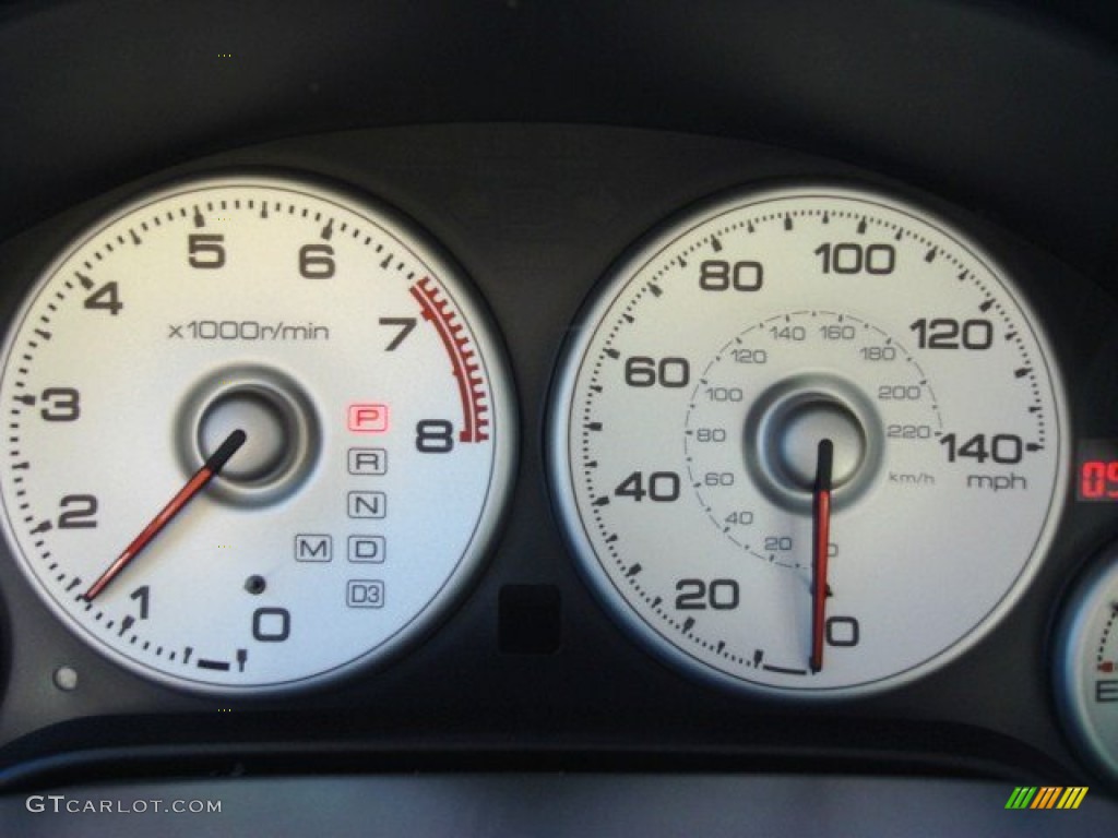 2002 Acura RSX Sports Coupe Gauges Photo #55835108