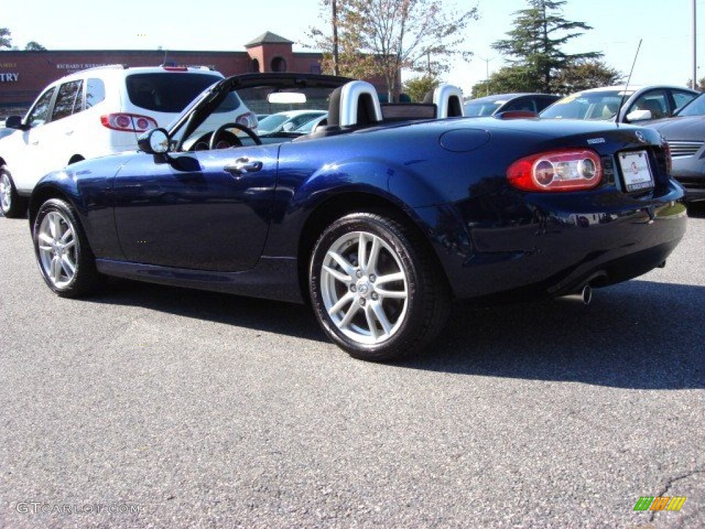 Stormy Blue Mica 2009 Mazda MX-5 Miata Sport Roadster Exterior Photo #55835195