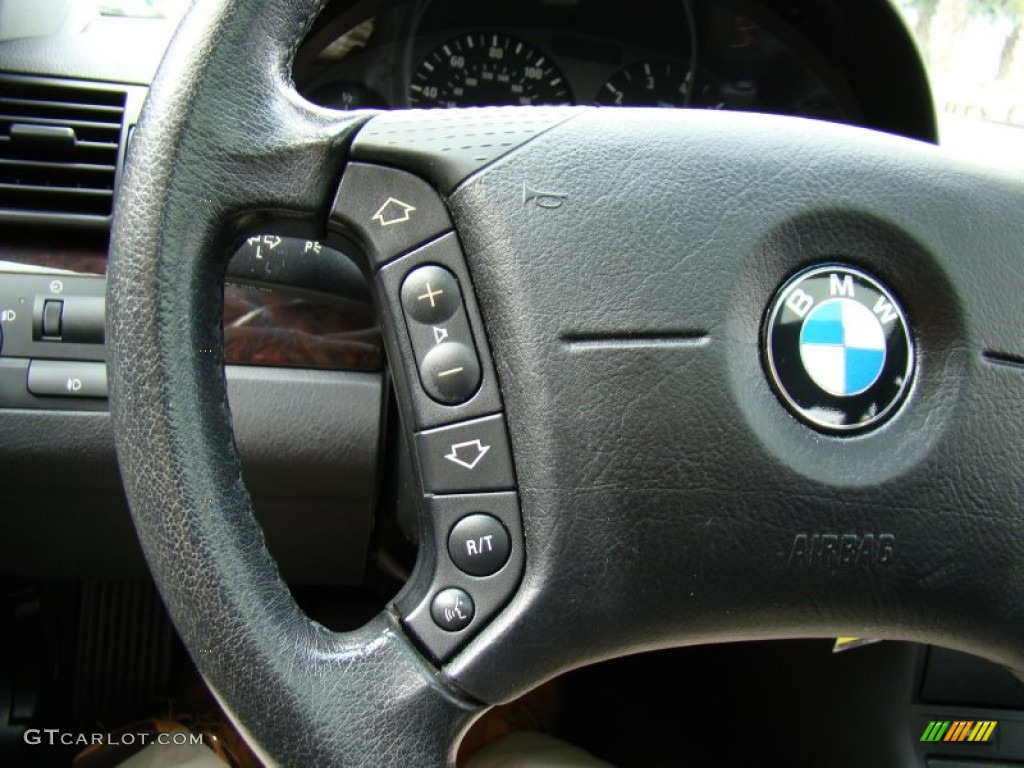 2003 3 Series 325i Sedan - Black Sapphire Metallic / Black photo #25