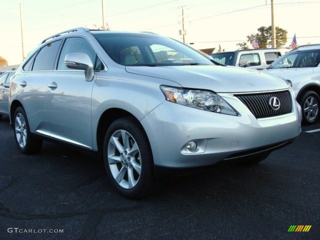 Tungsten Silver Pearl 2011 Lexus RX 350 Exterior Photo #55835714