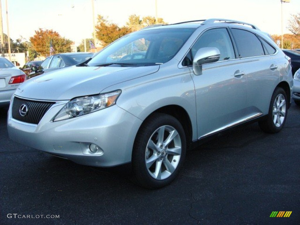 Tungsten Silver Pearl 2011 Lexus RX 350 Exterior Photo #55835747