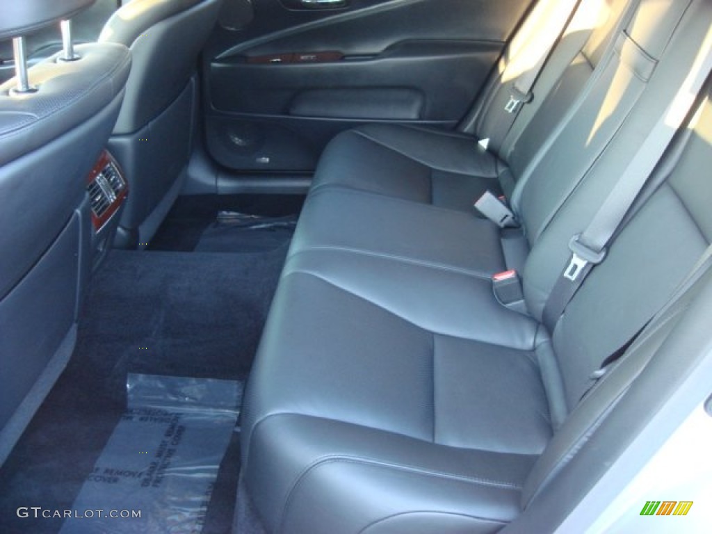 Black Interior 2010 Lexus LS 460 L AWD Photo #55836092