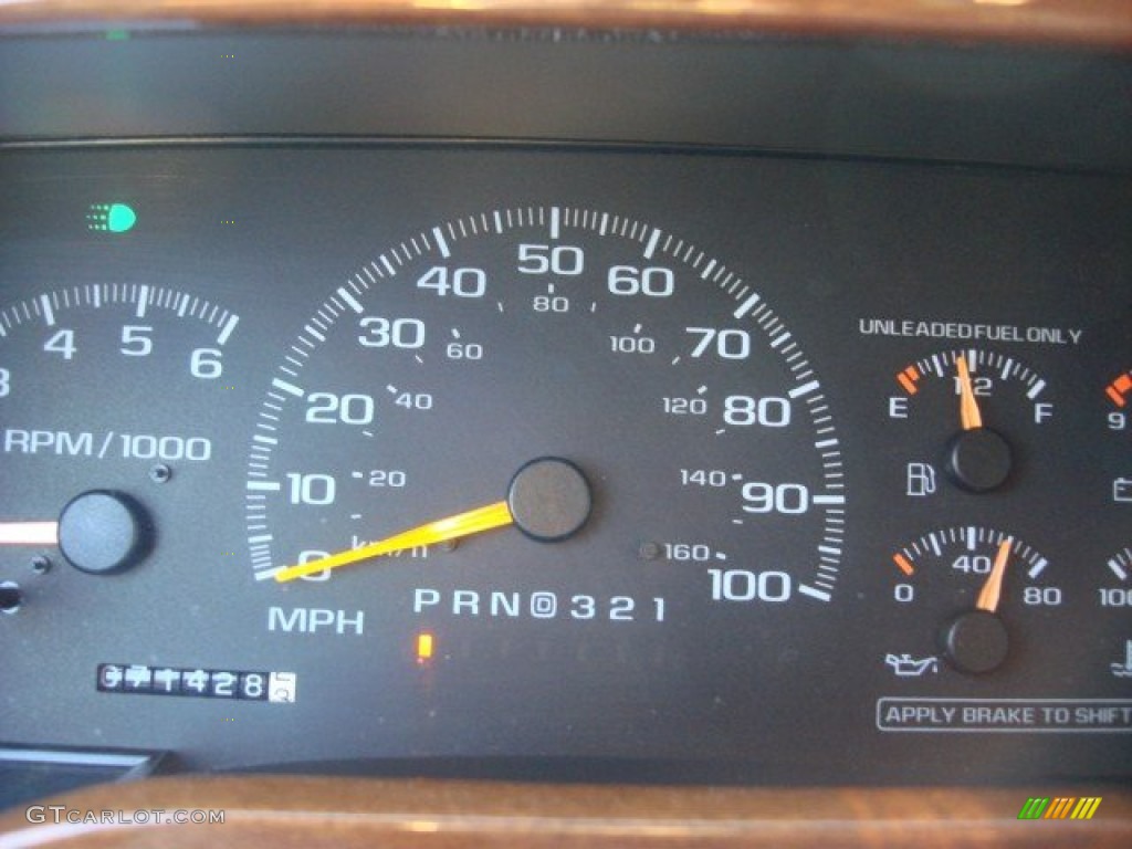 1997 Chevrolet Suburban C1500 LS Gauges Photo #55836434