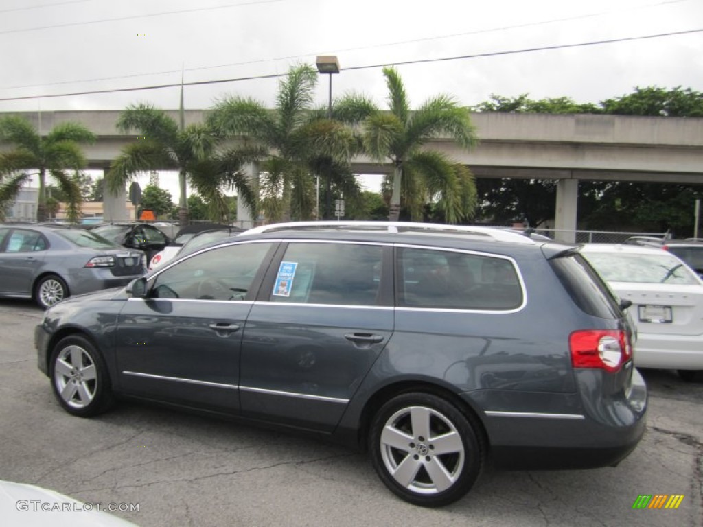 2009 Passat Komfort Wagon - Island Grey Metallic / Deep Black photo #2