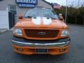 2003 Hugger Orange Ford F150 XLT Regular Cab  photo #2