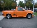 2003 Hugger Orange Ford F150 XLT Regular Cab  photo #4