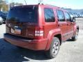 2008 Red Rock Crystal Pearl Jeep Liberty Sport 4x4  photo #5