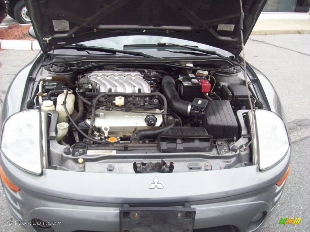 2003 Mitsubishi Eclipse Spyder GTS 3.0 Liter SOHC 24-Valve V6 Engine Photo #55839313