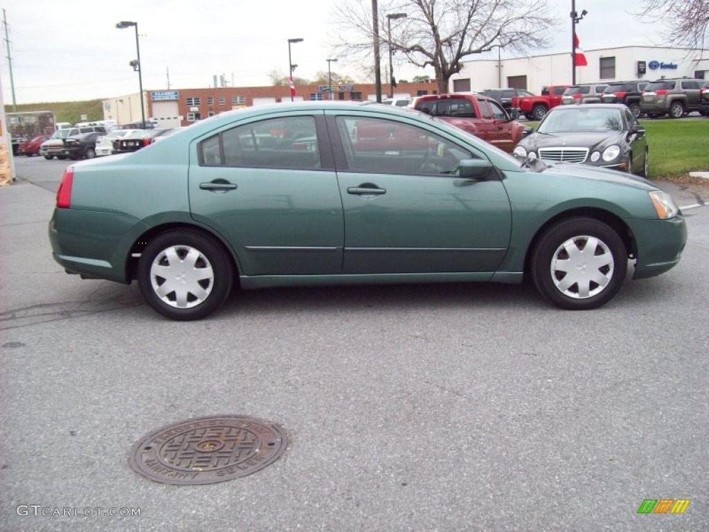 2005 Galant ES - Machine Green Metallic / Beige photo #6