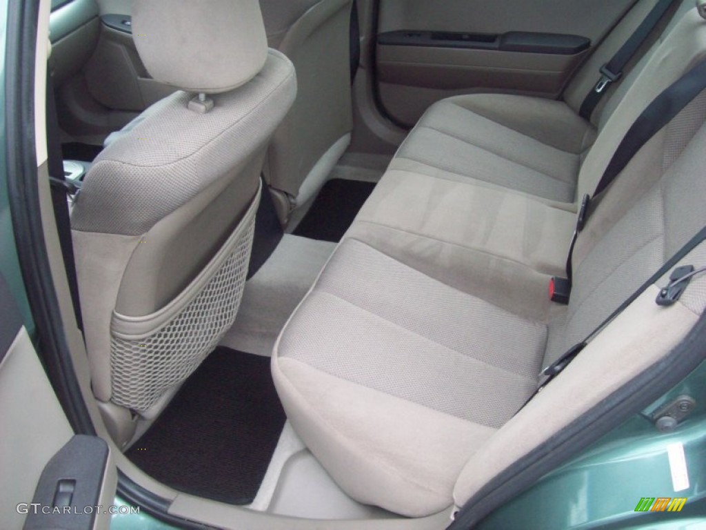 2005 Galant ES - Machine Green Metallic / Beige photo #22