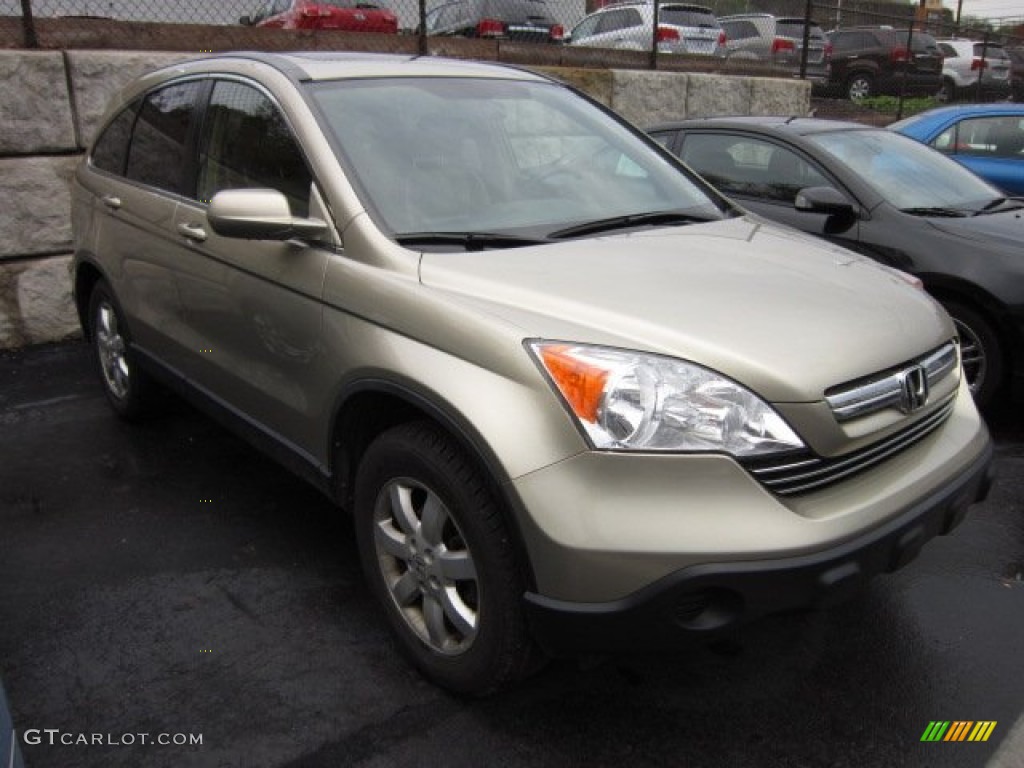 2007 CR-V EX-L 4WD - Borrego Beige Metallic / Ivory photo #1