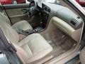 Beige 2000 Subaru Outback Wagon Interior Color