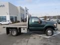 2011 Forest Green Metallic Ford F350 Super Duty XL Regular Cab 4x4 Chassis Stake Truck  photo #2