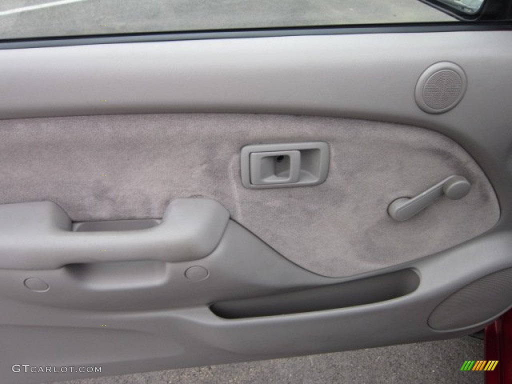 2001 Toyota Tacoma Regular Cab Charcoal Door Panel Photo #55840595