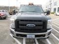 2011 Forest Green Metallic Ford F350 Super Duty XL Regular Cab 4x4 Chassis Stake Truck  photo #6