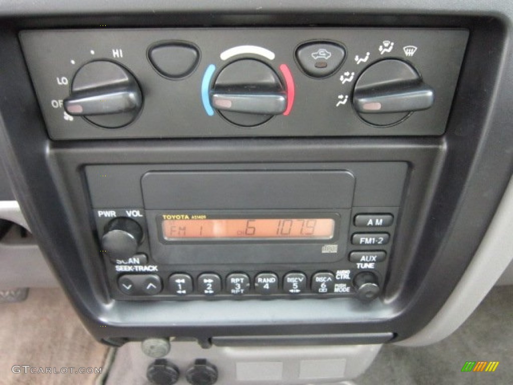 2001 Toyota Tacoma Regular Cab Controls Photo #55840613