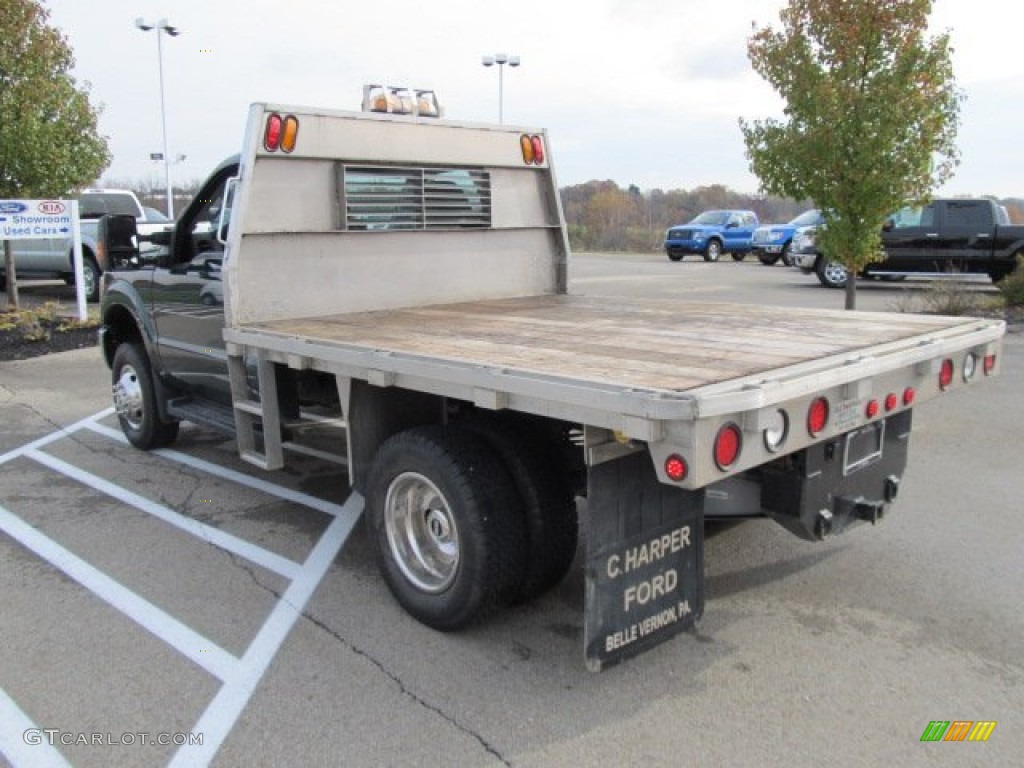 2011 F350 Super Duty XL Regular Cab 4x4 Chassis Stake Truck - Forest Green Metallic / Steel photo #9