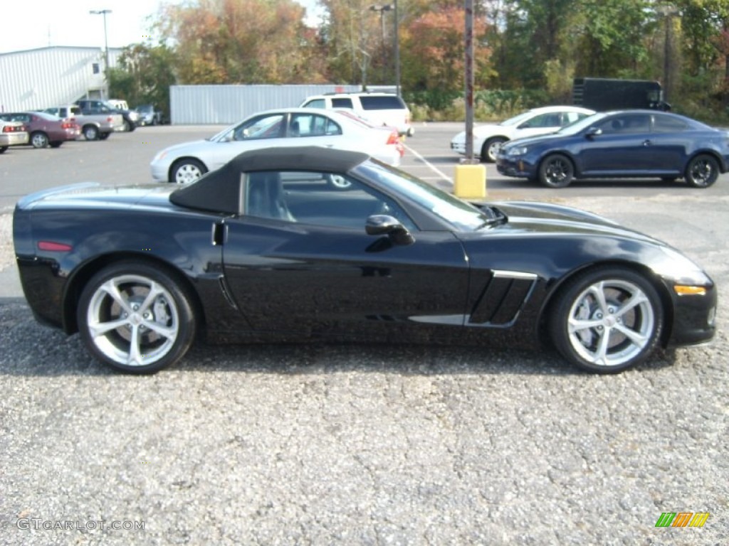 Black 2010 Chevrolet Corvette Grand Sport Convertible Exterior Photo #55841648
