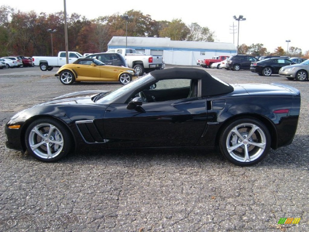 Black 2010 Chevrolet Corvette Grand Sport Convertible Exterior Photo #55841666