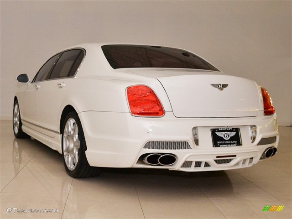 Glacier White 2010 Bentley Continental Flying Spur Standard Continental Flying Spur Model Exterior Photo #55842794