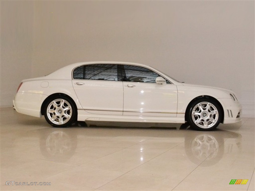 Glacier White 2010 Bentley Continental Flying Spur Standard Continental Flying Spur Model Exterior Photo #55842812
