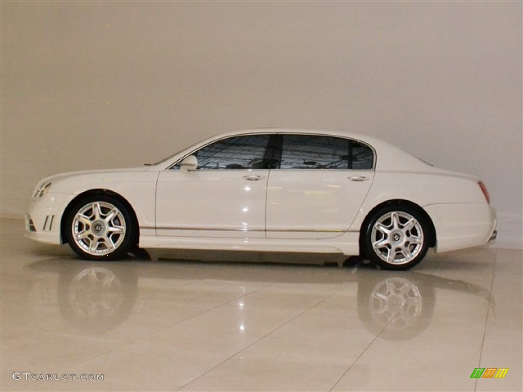 Glacier White 2010 Bentley Continental Flying Spur Standard Continental Flying Spur Model Exterior Photo #55842818