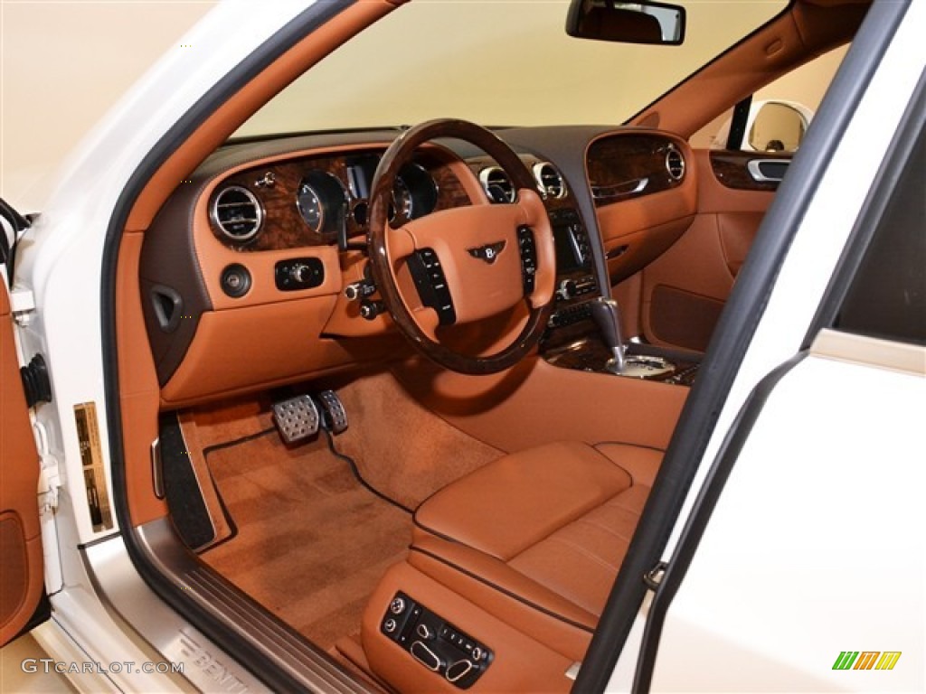 Saddle/Burnt Oak Interior 2010 Bentley Continental Flying Spur Standard Continental Flying Spur Model Photo #55842824