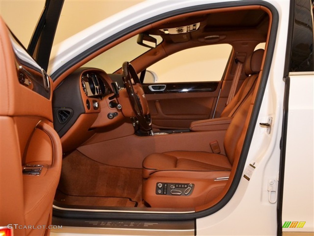 Saddle/Burnt Oak Interior 2010 Bentley Continental Flying Spur Standard Continental Flying Spur Model Photo #55842836